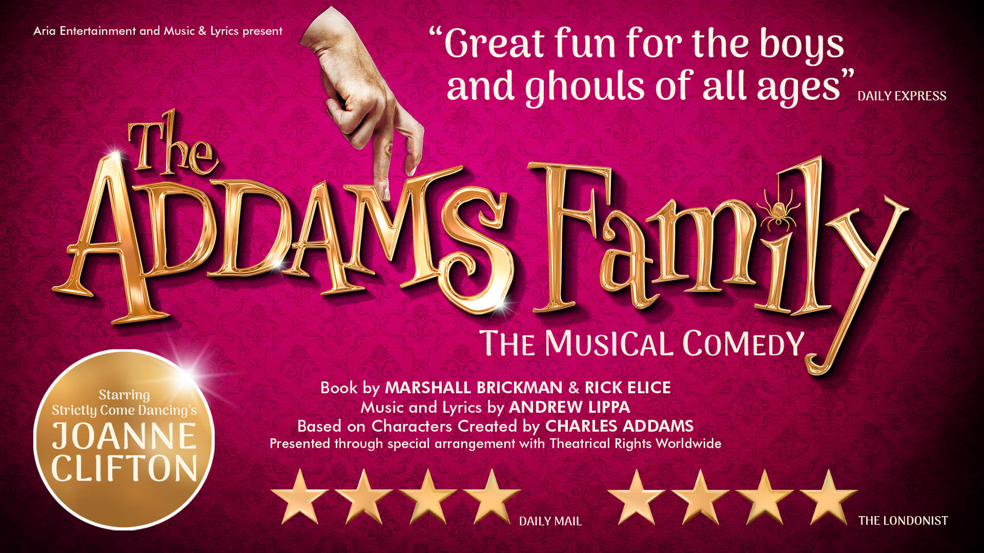 The Addams Family Tickets Milton Keynes Theatre in Milton Keynes